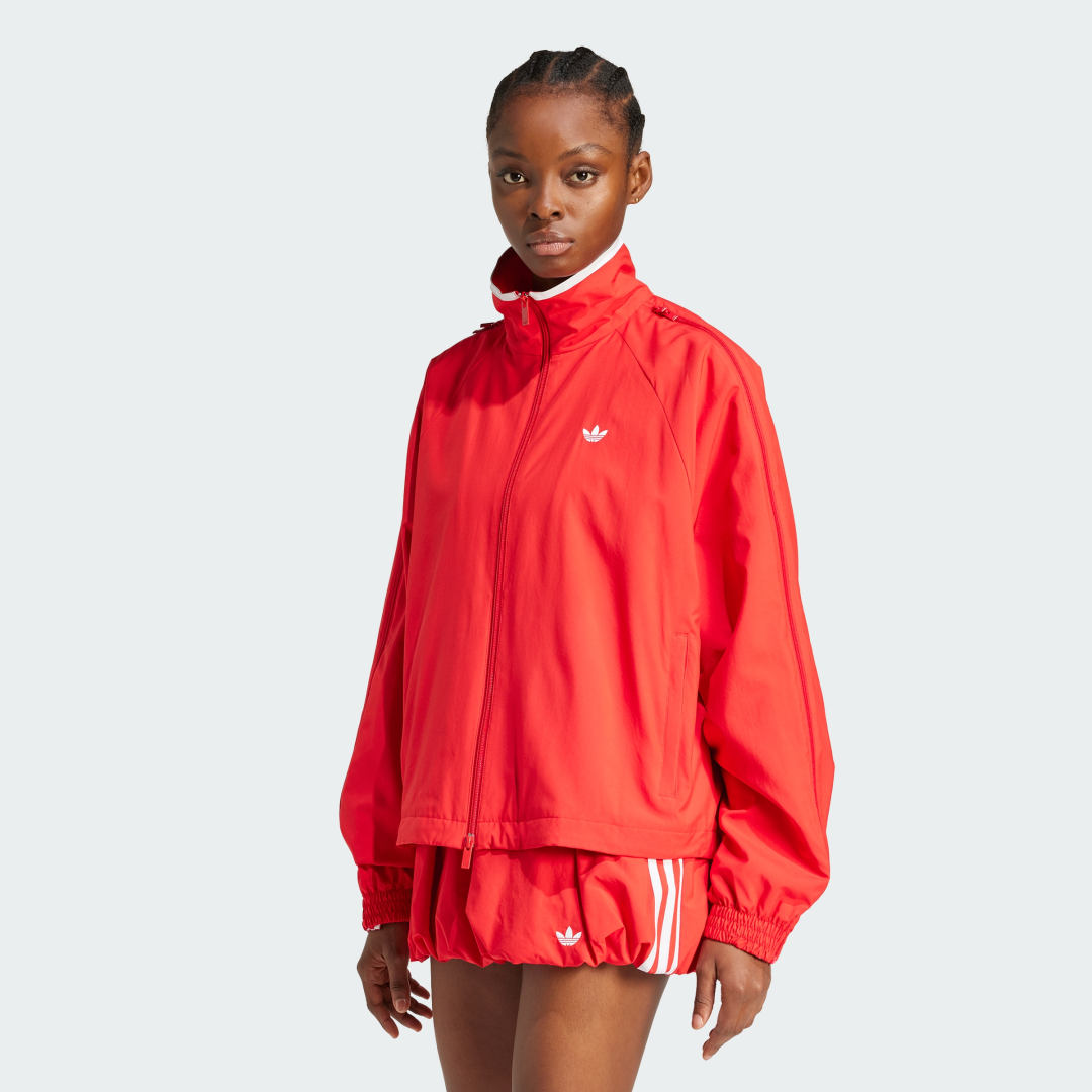 Vindjakke adidas Performance Adilenium Season 3 Zip Jacket Rød | JX9203, 0