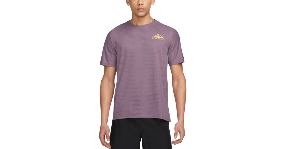 T-shirt Nike Dri-FIT Trail Solar Chase Lilla | dv9305-536, 1