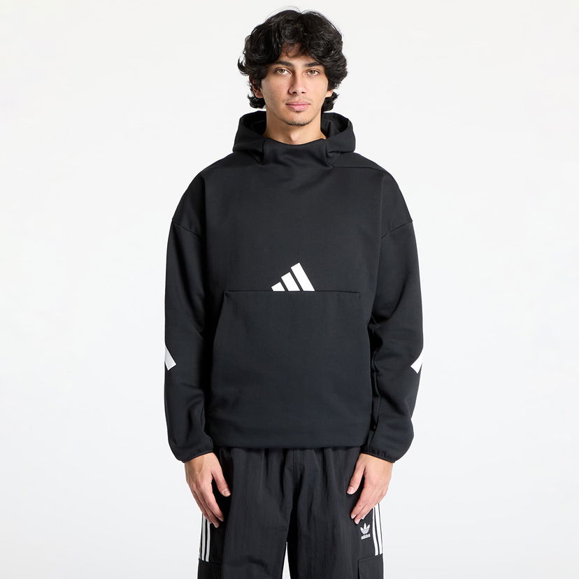 Sweatshirt adidas Originals Z.N.E. Hoodie Black Sort | JP0371