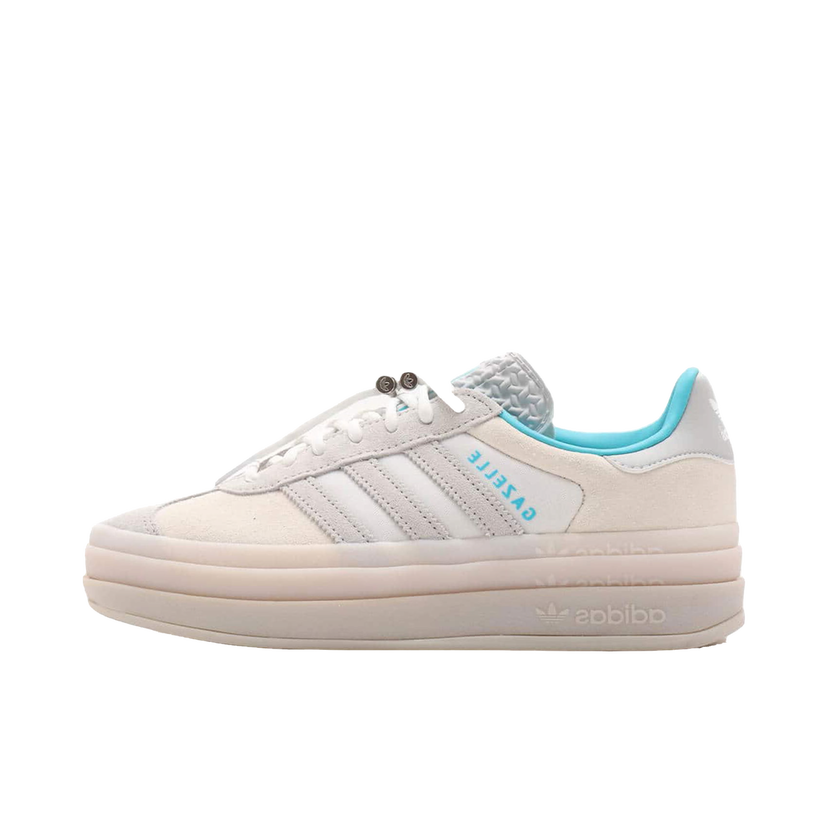 Sneakers og sko adidas Originals adidas Gazelle Bold Cloud White Light Blue (Women's) Beige | IH9992