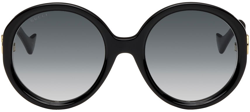 Solbriller Gucci Round Sort | GG1256S, 0
