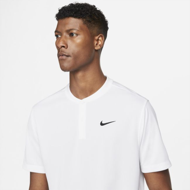 Polo skjorte Nike Court Dri-FIT Tennis Polo Hvid | DJ4167-100, 1