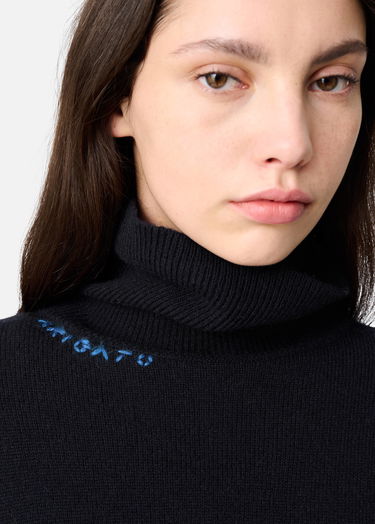 Sweater AXEL ARIGATO Maeve Turtleneck Boxy Fit Cropped Sweater Sort | A3324001, 5