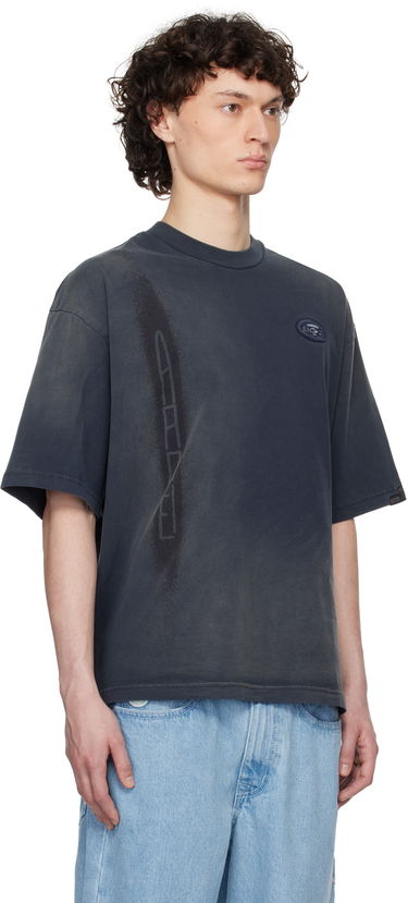 T-shirt AAPE by A Bathing Ape AAPE by A Bathing Ape Fancy Main T-Shirt Mørkeblå | AAPTEM1674XXNBKL, 1