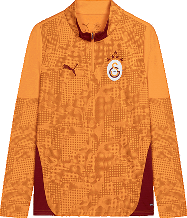 T-shirt Puma Galatasaray SK Training 1/4 Zip Top Orange | 782887-06, 0