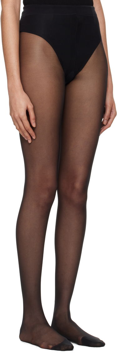 Sokker Dolce & Gabbana Sheer Tights With Logo Sort | O4A33T ON02S, 1