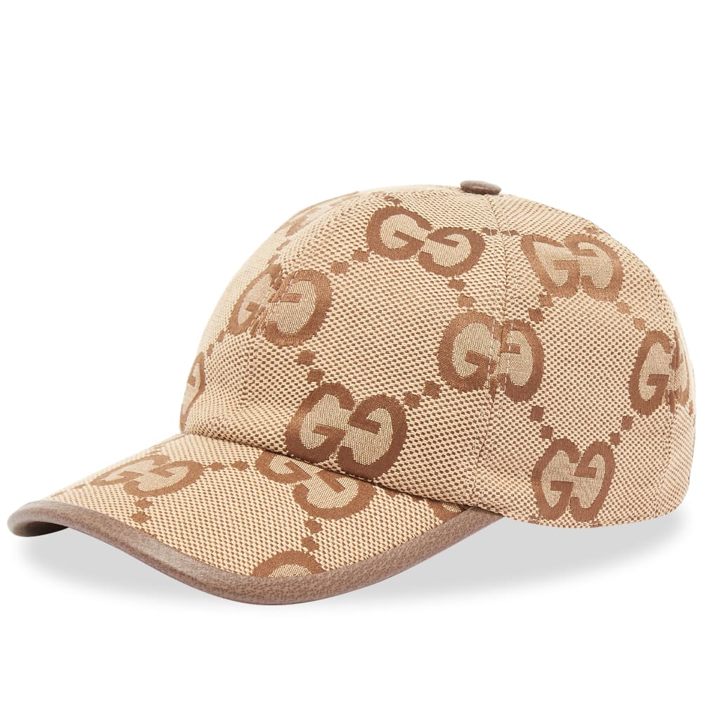Kasket Gucci Jumbo Jaquard Cap Camel Beige | 681264-3HAGJ-2564, 0
