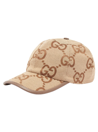Kasket Gucci Jumbo Jaquard Cap Camel Beige | 681264-3HAGJ-2564