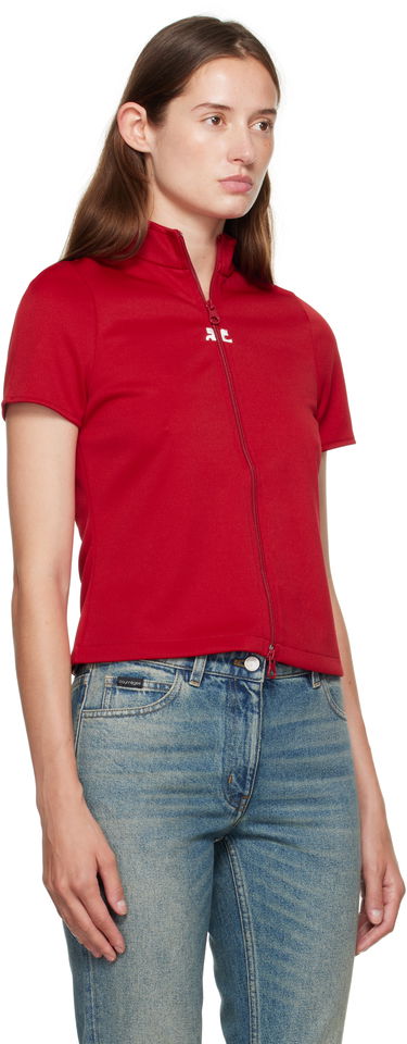 Træningsdragt Courrèges Courrèges Interlock Tracksuit Top Rød | 325JTO446JS0250, 1