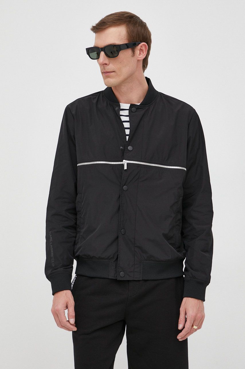 Jakke KARL LAGERFELD Jacket Sort | 521504.505002, 0