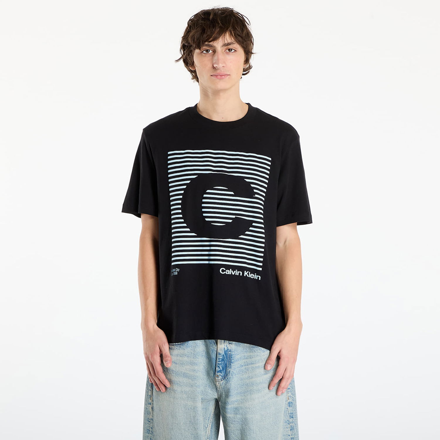 T-shirt CALVIN KLEIN Speaker Graphic Tee Jeans Ss 20S Sort | LV04RD811G UB1, 0