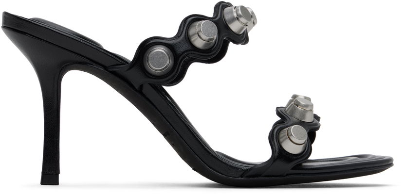 Tilbehør Alexander Wang Alexander Wang Riot Gladiator Heeled Sandals Sort | 30424S024