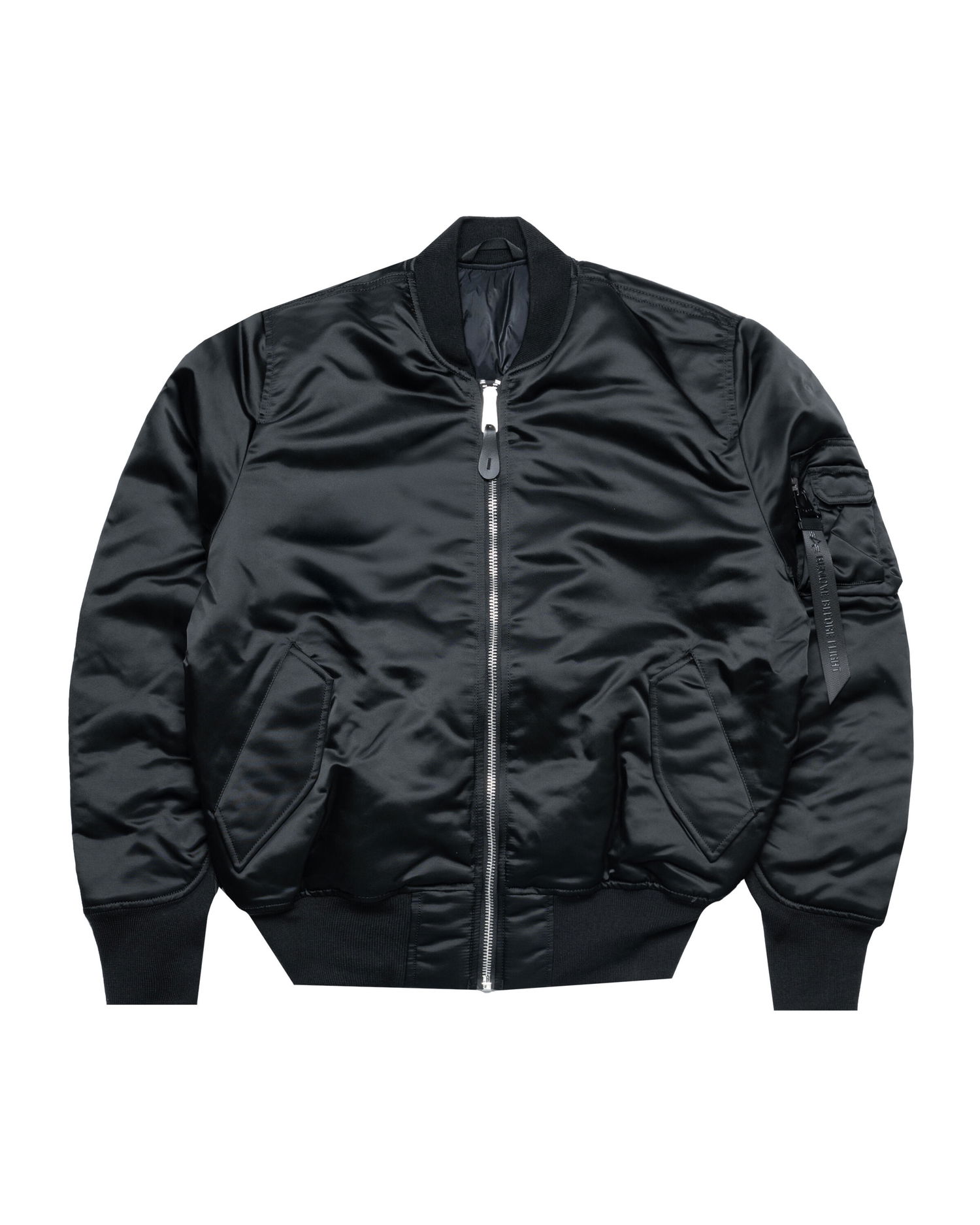 Bomberjakke Alpha Industries MA-1 Flight Jacket Sort | 756111-03, 0