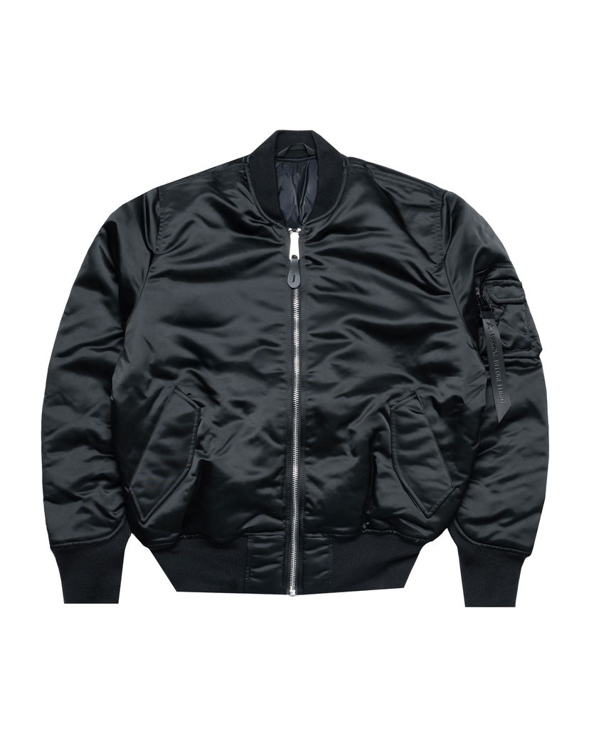 Bomberjakke Alpha Industries MA-1 Flight Jacket Sort | 756111-03