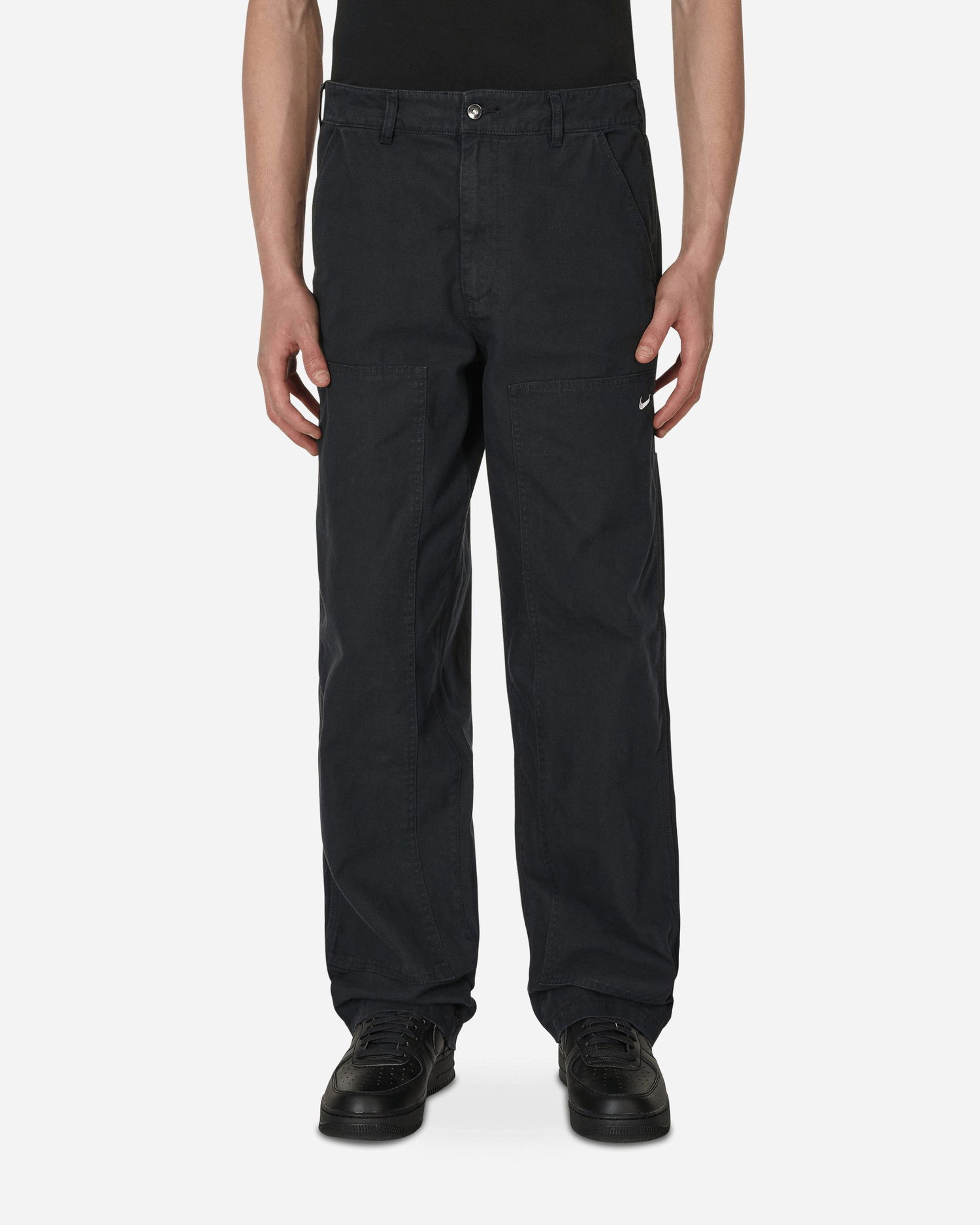 Bukser Nike Double-Panel Trousers Sort | DQ5179-010, 0