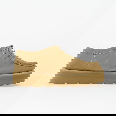 Sneakers og sko Clarks Originals Meare Wallabees Suede Platform Moccasin Beige | 261837854, 2