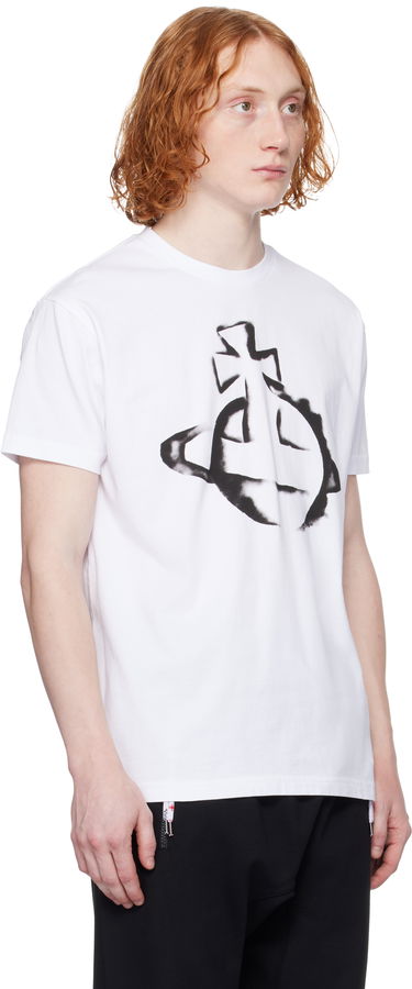 T-shirt Vivienne Westwood Vivienne Westwood Stencil Orb Classic T-Shirt Beige | 3G010033-J001M-, 4