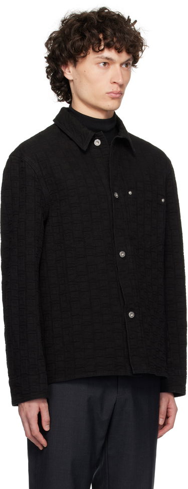 Skjorte FERRAGAMO Ferragamo Monogram Shirt Sort | 782879, 1