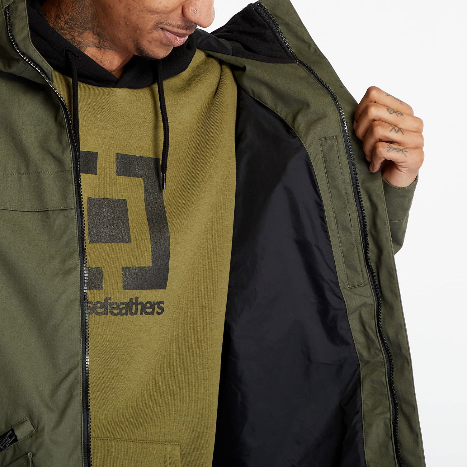 Jakke Horsefeathers Medel Jacket Grøn | TM039B, 1