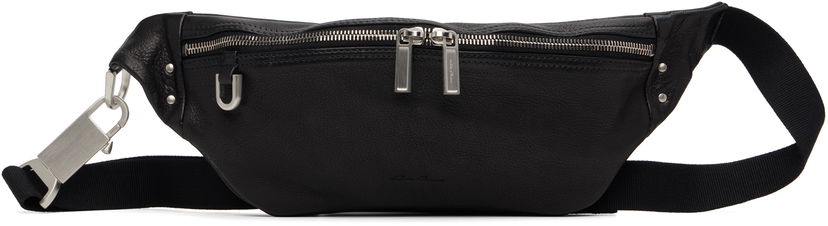 Taljetaske Rick Owens Rick Owens Concordians Geo Bumbag Sort | RA02E0730 LBU