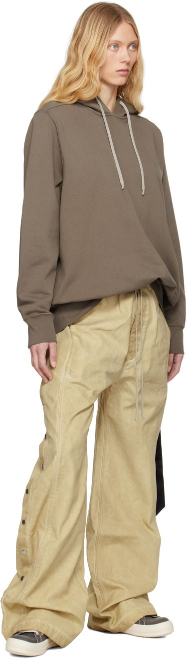 Sweatshirt Rick Owens Rick Owens DRKSHDW Hollywood Oversized Hoodie Brun | DS01E3241 FP, 3