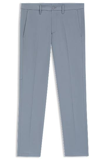 Bukser BOSS Regular Fit Water-Repellent Stretch Trousers Blå | 50534305