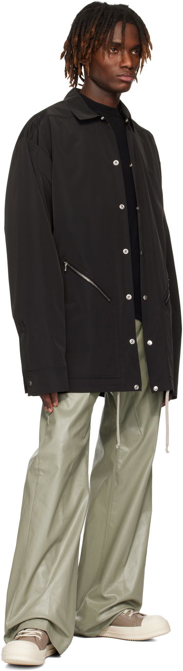 Vindjakke Rick Owens Rick Owens Hollywood Membrane Tour Jacket Sort | RU01E5779 MB, 3