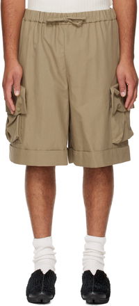 Simone Rocha Multi Pocket Drawstring Cargo Shorts