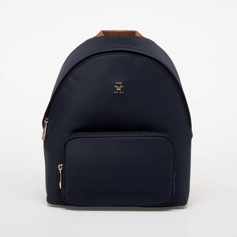 Rygsæk Tommy Hilfiger Backpack Popette Dome Backpack Navy Universal Mørkeblå | AW0AW17939 DW6