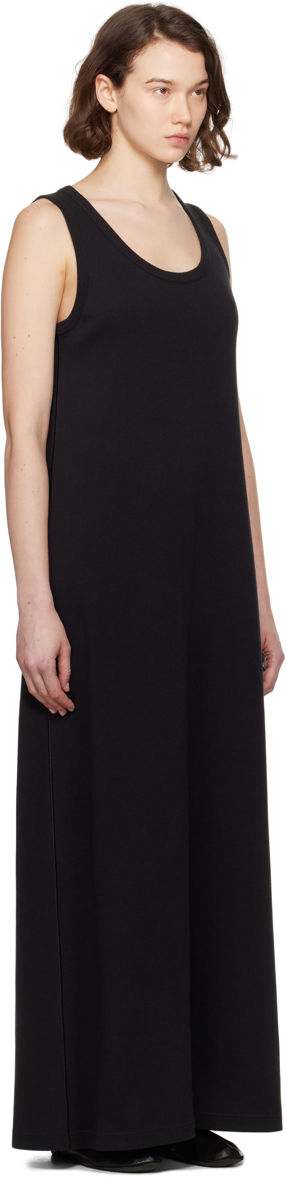 Kjole The Row The Row Tetzi Maxi Dress Sort | 9058-K660, 1