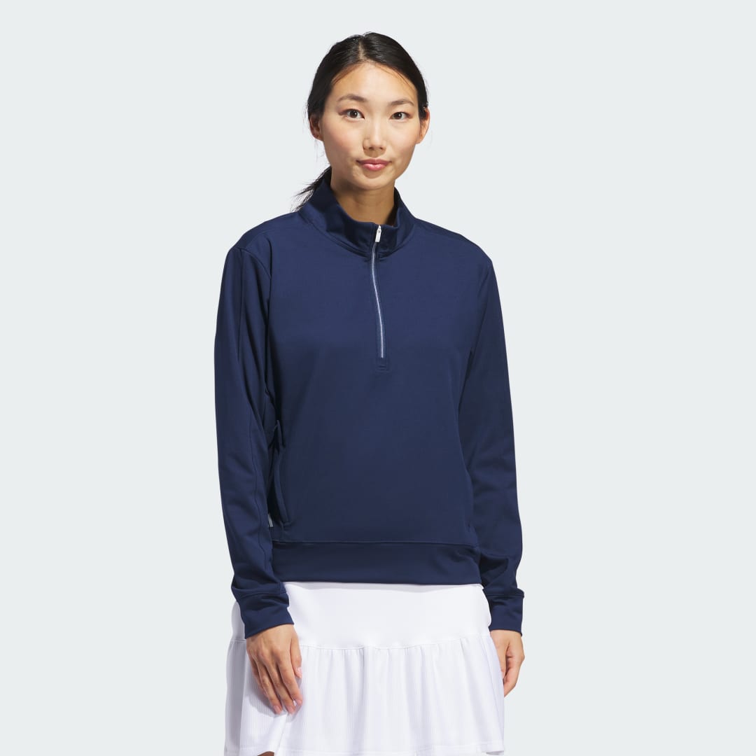 Sweatshirt adidas Performance Ultimate365 Half-Zip Layering Top Mørkeblå | IP4271, 0