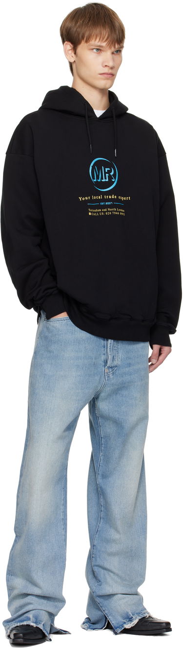 Sweatshirt Martine Rose Martine Rose Classic Hoodie Sort | 602JS01001K, 3