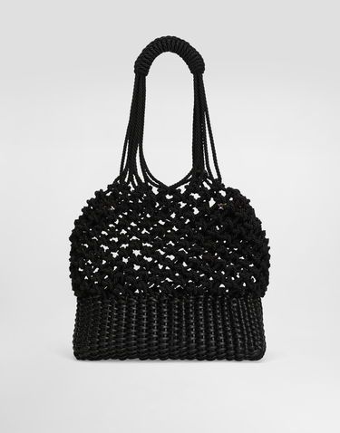 Mulepose Dolce & Gabbana Dolce & Gabbana Carla Knotted Shopper Tote Sort | BB7755A6M238B956, 3