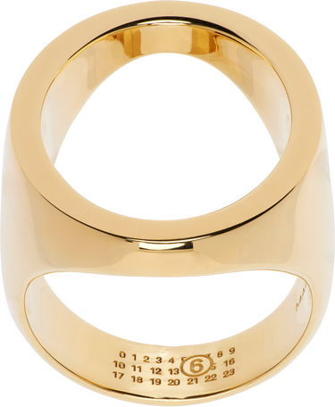 Ring Maison Margiela MM6 Maison Margiela Gold Tone Open Ring Gul | SM7UQ0088 P7355, 0