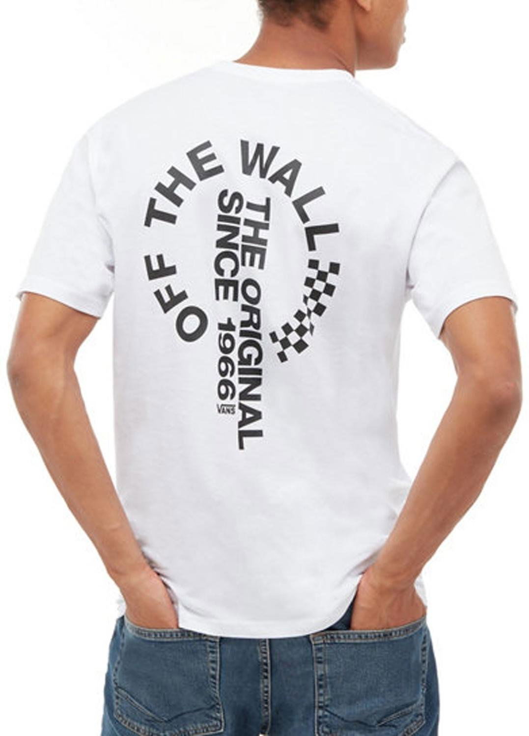 T-shirt Vans T-Shirt OTW Distort Hvid | vn0a3vzuwht1, 1