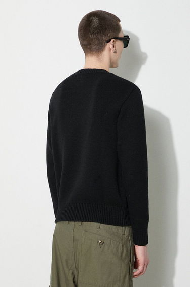 Sweater Human Made Low Gauge Knit Sweater Sort | HM27CS038, 1