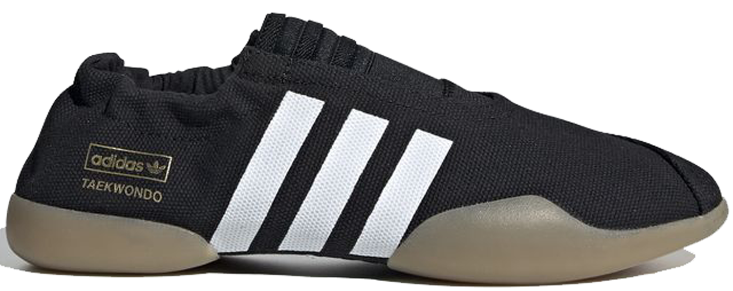 Sneakers og sko adidas Originals Taekwondo Black White Gum W Sort | D98205, 0