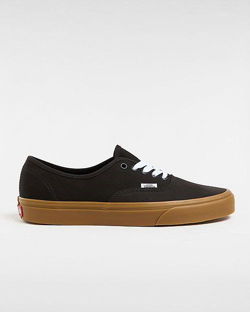 Sneakers og sko Vans Authentic Shoes (black/gum) Unisex Black, Size 2.5 Sort | VN0009PVB9M, 0