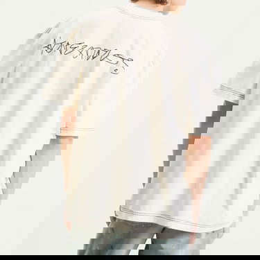 T-shirt Acne Studios Acne Studios Eresa U Autograph Logo T-Shirt, Size X-Small Hvid | CL0388-AEG, 3