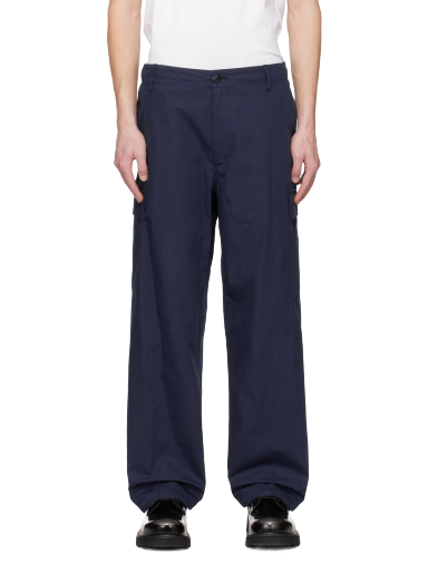 Cargo bukser KENZO Paris Drawstring Mørkeblå | FD55PA2429DD