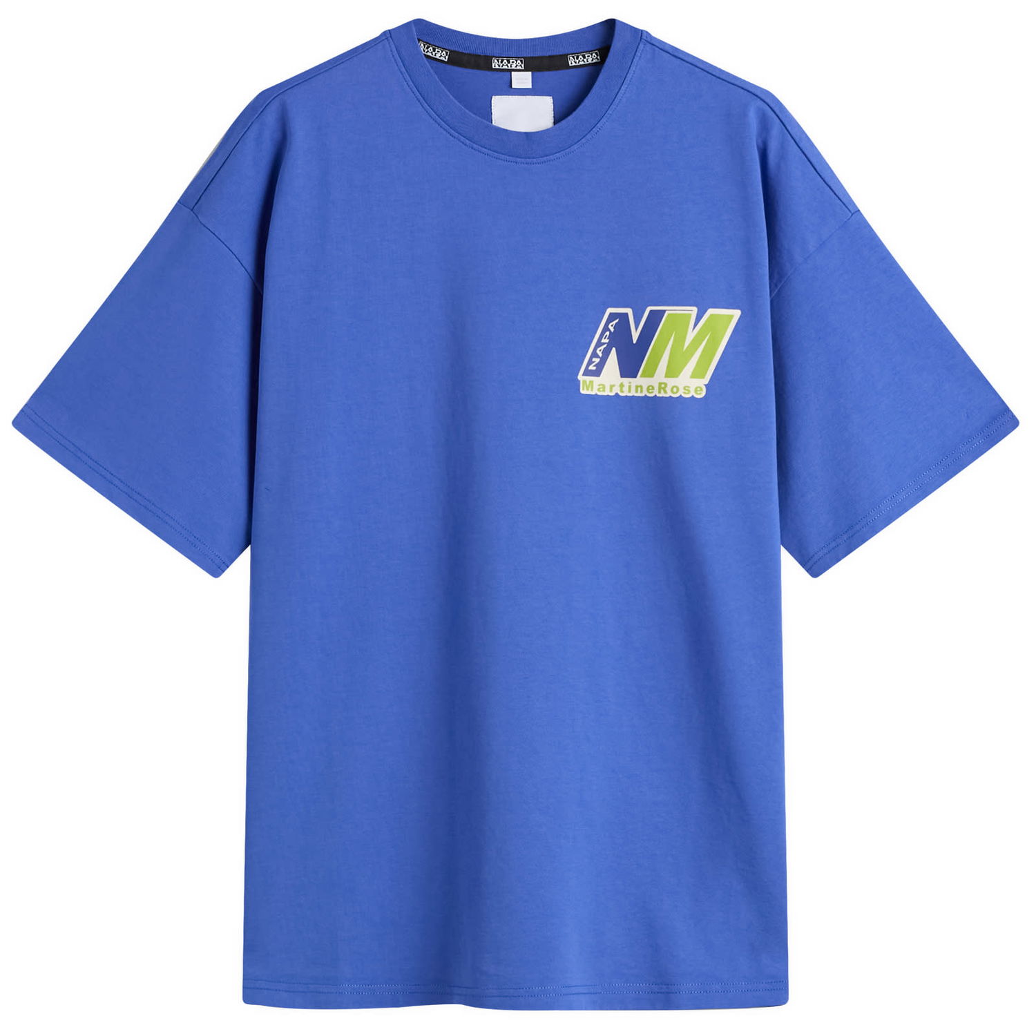 T-shirt Napapijri Martine Rose Logo T-Shirt Blå | NP0A4HEW-BE1, 0