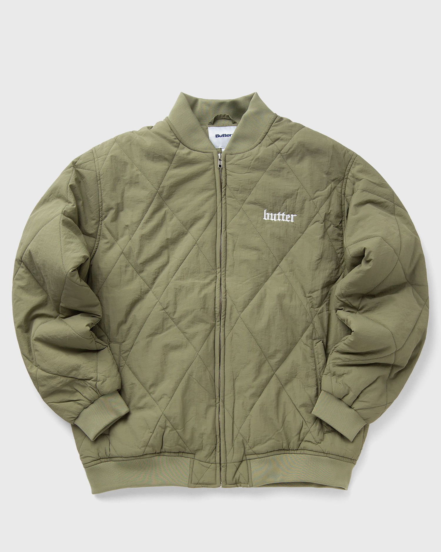 Bomberjakke Butter Goods Quilted Work Jacket Grøn | P20470, 0