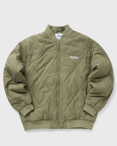 Bomberjakke Butter Goods Quilted Work Jacket Grøn | P20470, 0