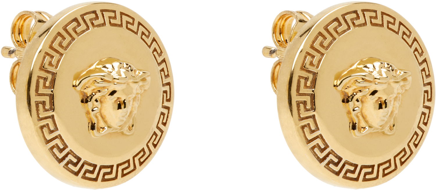 Øreringe Versace Medusa Head Earrings Metalisk | DG2H765-DJMT-KOT, 1