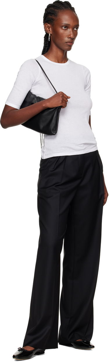 Bukser Loulou de Saison Loulou de Saison Sbiru LDS Straight Leg Trousers Sort | SBIRU LDS, 3