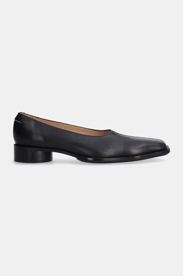 Sneakers og sko Maison Margiela Leather Ballerinas Sort | S66WZ0034.P3628, 1