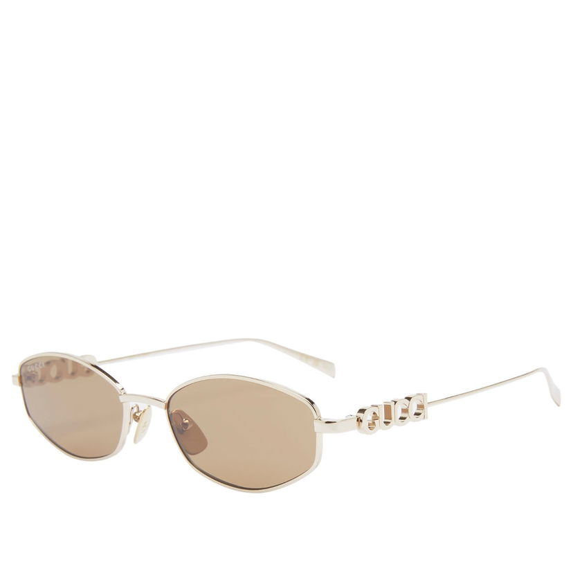 Solbriller Gucci GG1802S Sunglasses Metalisk | GG1802S-005