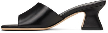 Skopleje Aeyde Aeyde Ale Leather Mules Sort | A11-HS-ARCS45TB142-SS25-800-007, 2