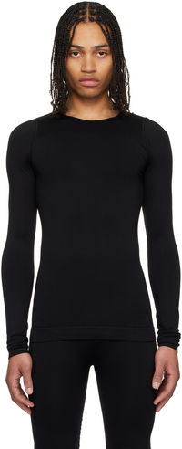 Rick Owens Hollywood Active Knit Long Sleeve T-Shirt