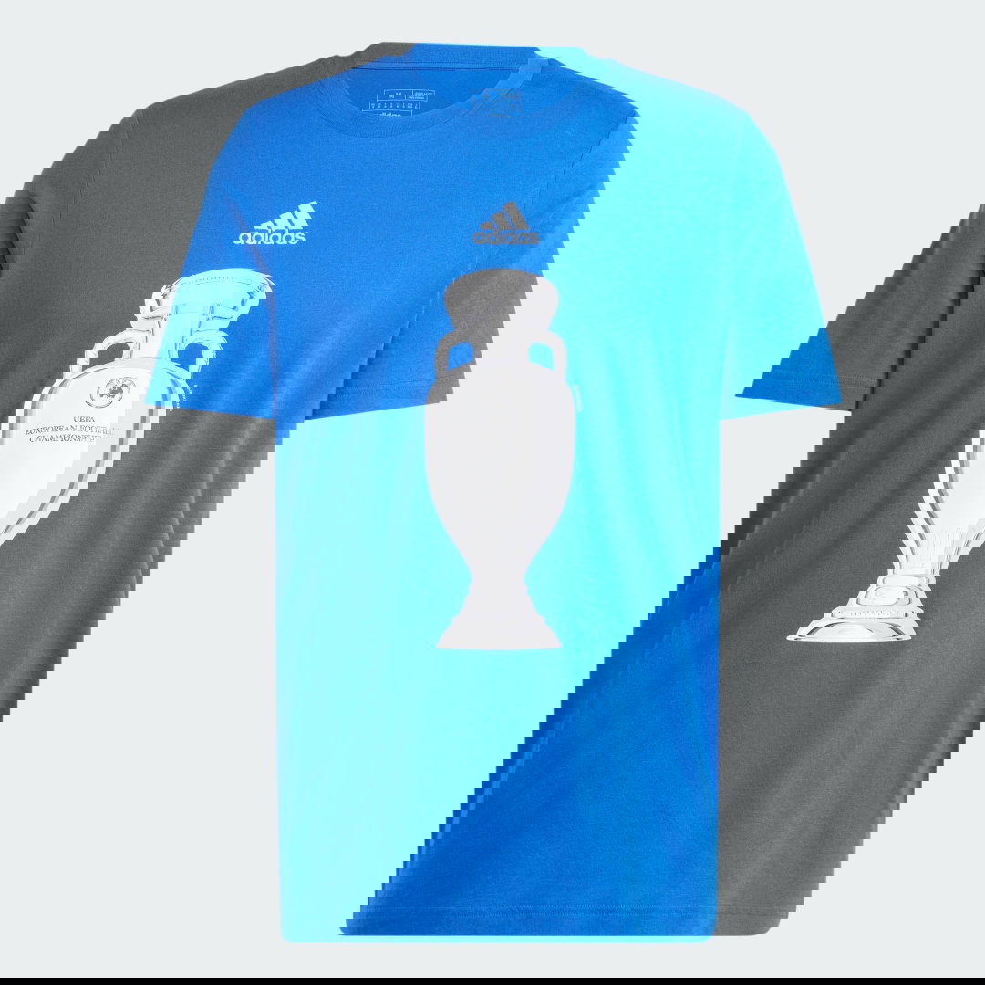 T-shirt adidas Performance Official Emblem Trophy Blå | IT9295, 1